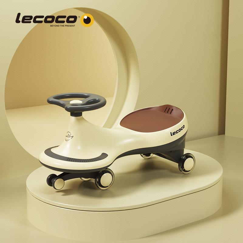 Lecoco Swing Car Finn - Brown