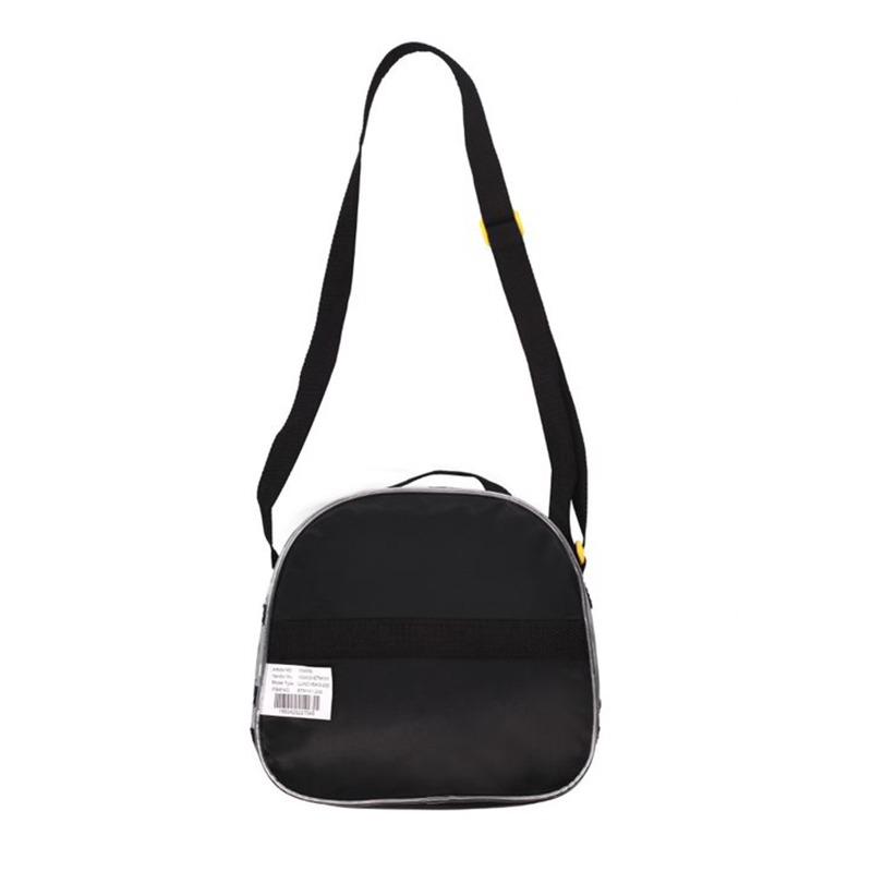 Batman Printed Lunch Bag with Zip Closure and Adjustable Strap