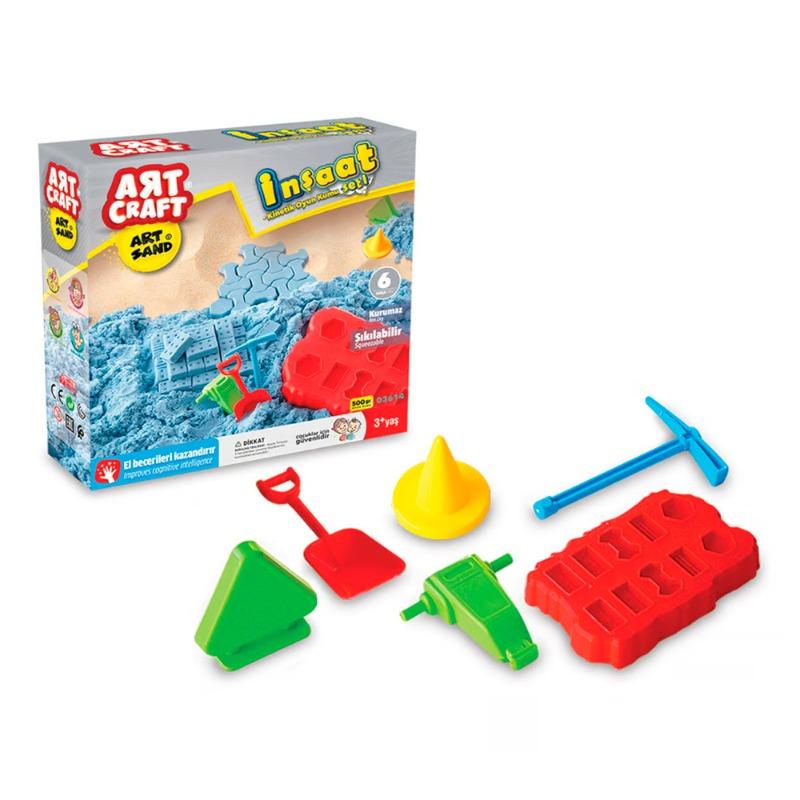 Dede Art Craft Build Modelling Play Sand Set - Assorted