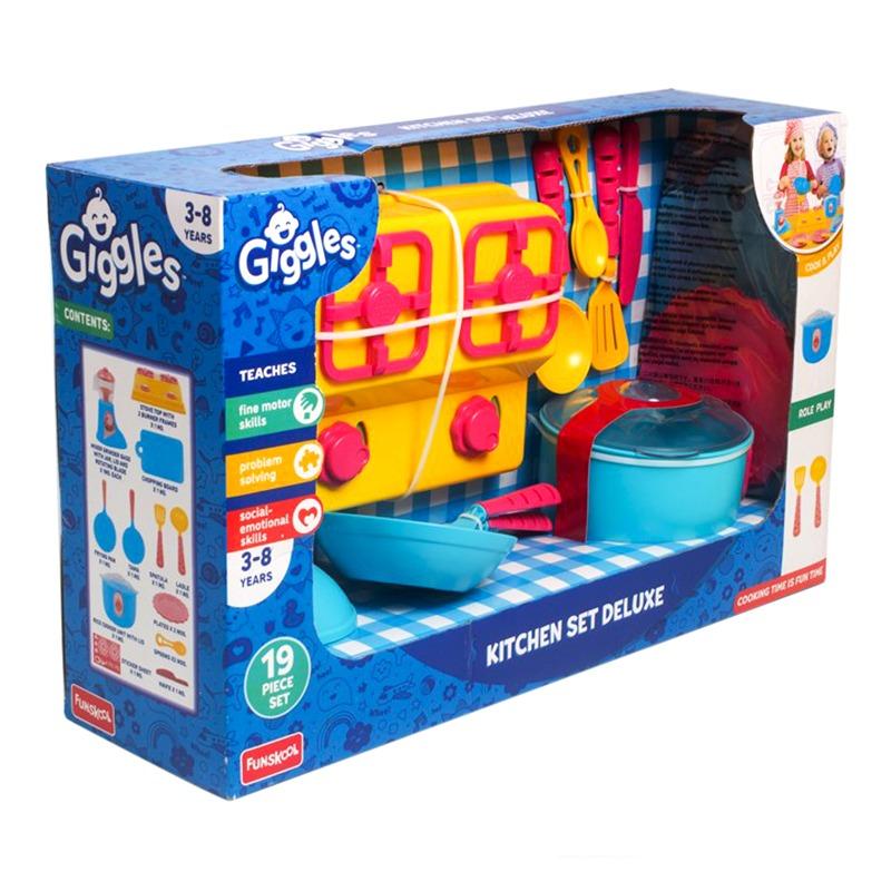 Giggles Kitchen Set Deluxe