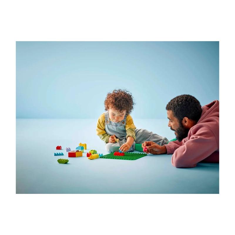 Lego Duplo Green Building Plate Construction Toy 10460
