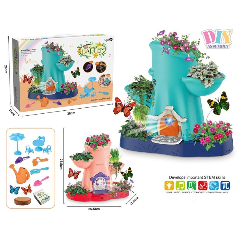 Garden Planting Set with Light and Music