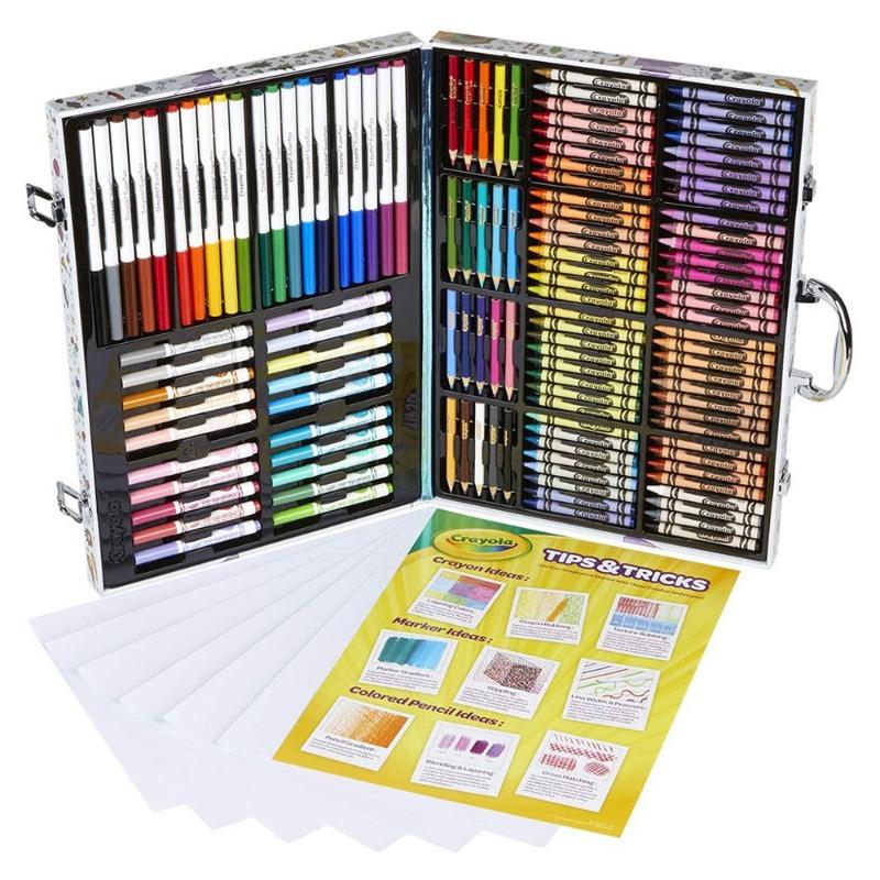 كرايولا - مجموعة إلهام الفن 140 قطعة لون أبيض