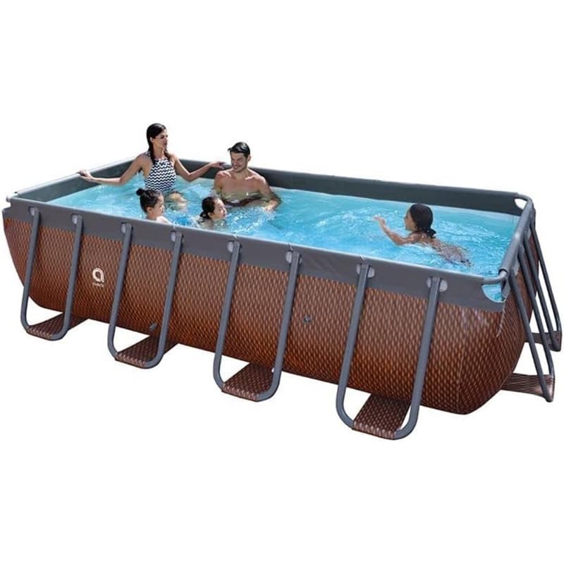 Jilong Avenli Rectangular Steel Frame Pool 2343 Gal