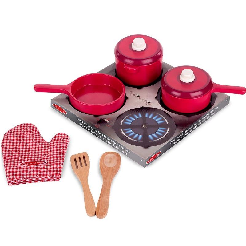 Melissa And Doug Deluxe Wooden Kitchen Accessory