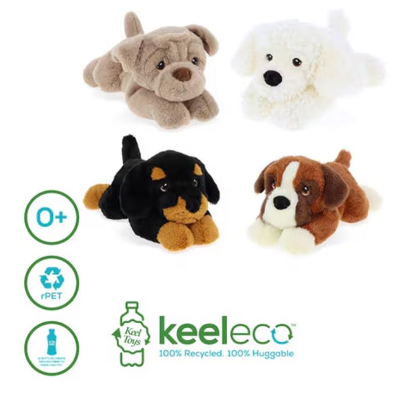 Keel Toys Keeleco Soft Puppies 22 cm
