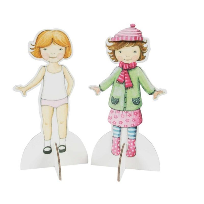 Tiger Tribe - Paper Doll Kit Vintage