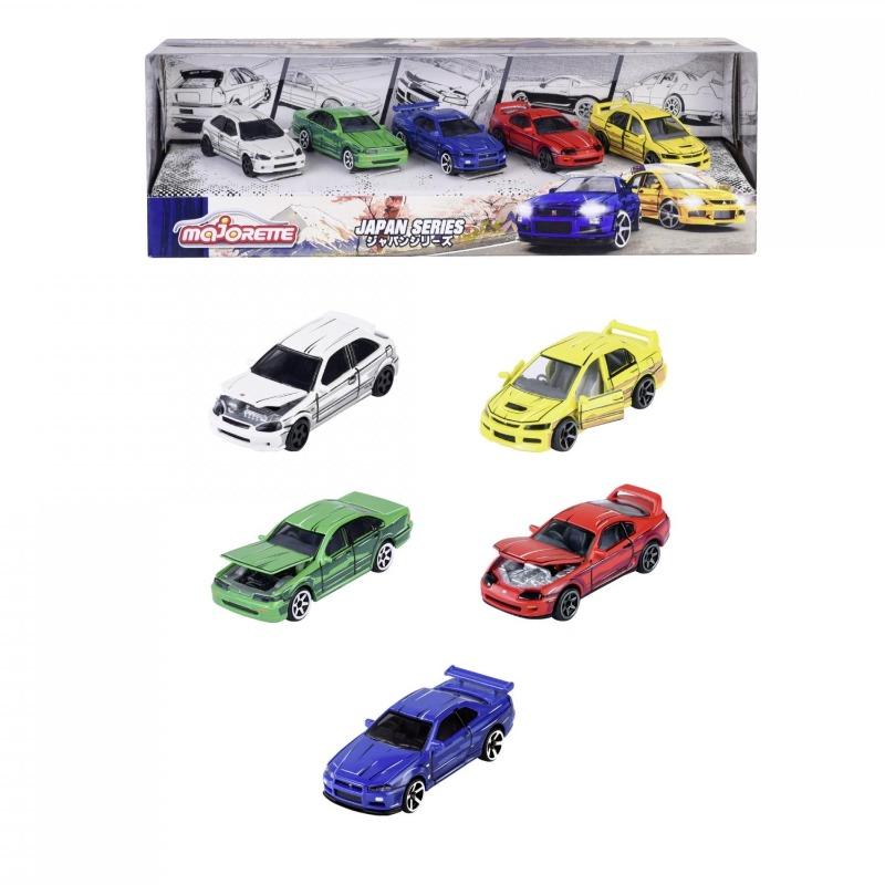 ماجوريت - مجموعة سيارات جابان سيريس للاطفال 5 قطع