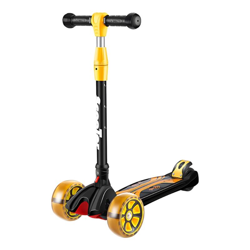 إتش إل بي بي - سكوتر الأطفال لون أصفر