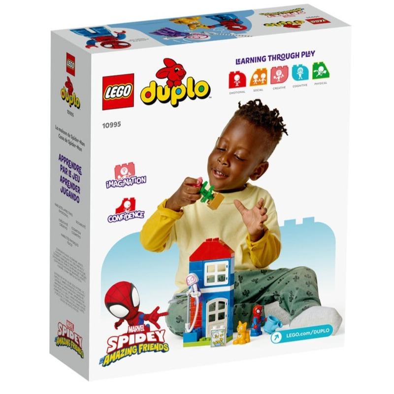 LEGO DUPLO Marvel Spider-Mans House Building Toy Set - 25 Pcs