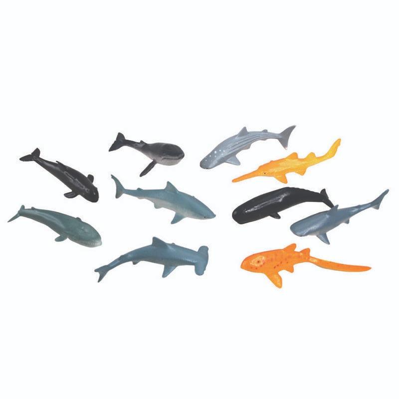 Wenno Ocean Animals Playset - 10 Pcs