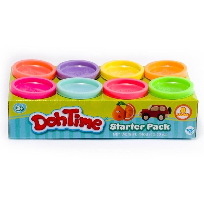 DohTime - Bright Colors Clay 8Pcs