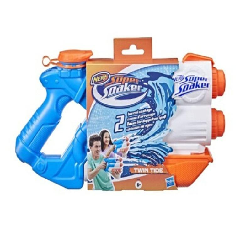 Buy 1 Get 1 Free Nerf Elite - Super Soaker Twin Tide + Super Soaker Torrent Water Blaster Pistol