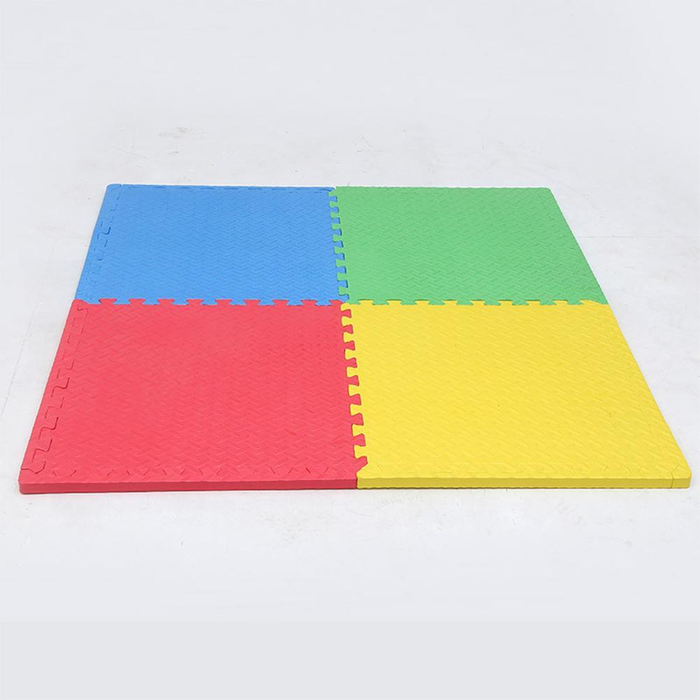 Eva Mats T-Pattern Floor Mat 4Pcs