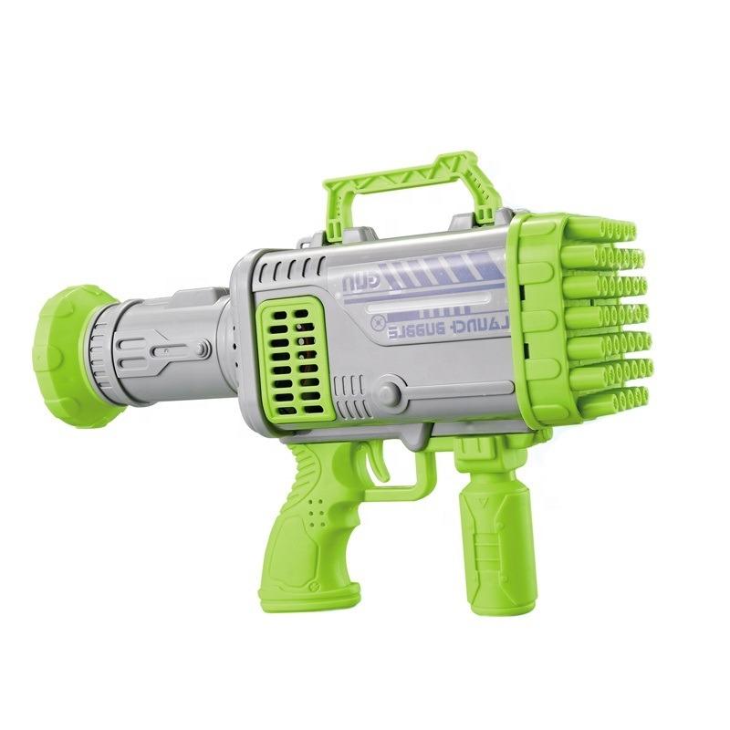 Jr Bubble Gun With Light 45 holes - Multicolor
