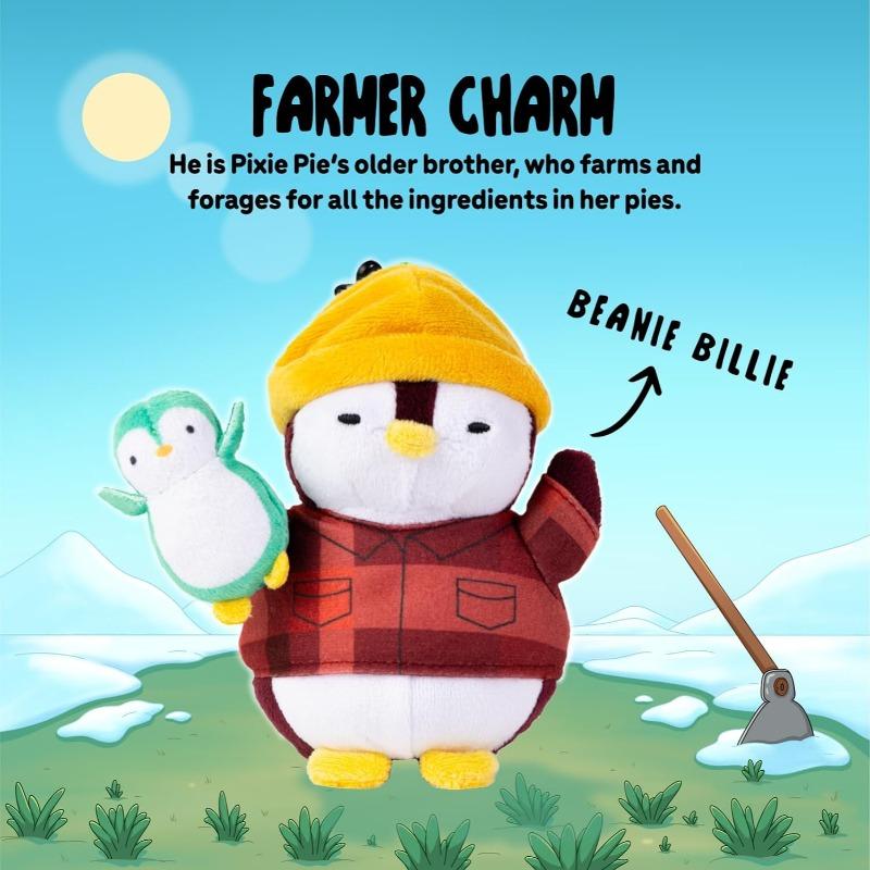 Pixie Pie Clip Plush Pudgy Penguins in 5cm - Multishapes