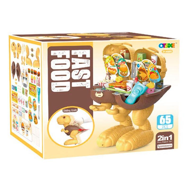 Sliding Tyrannosaurus Set - Fast Food