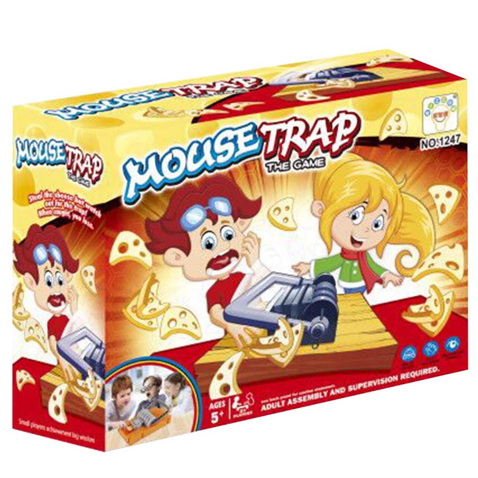 لعبة مصيدة الفأر بالجبن