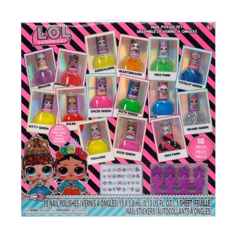 مجموعة طلاء الأظافر لول سربرايز مع الملحقات