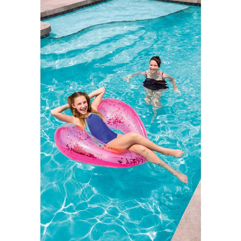 Bestway Glitter Fusion Swim Ring 91cm - Pink