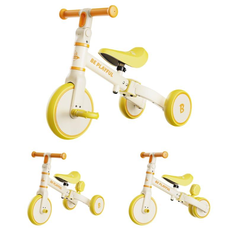 3-in-1 Toddler Tricycle & Balance Bike – Safe Growth Ride