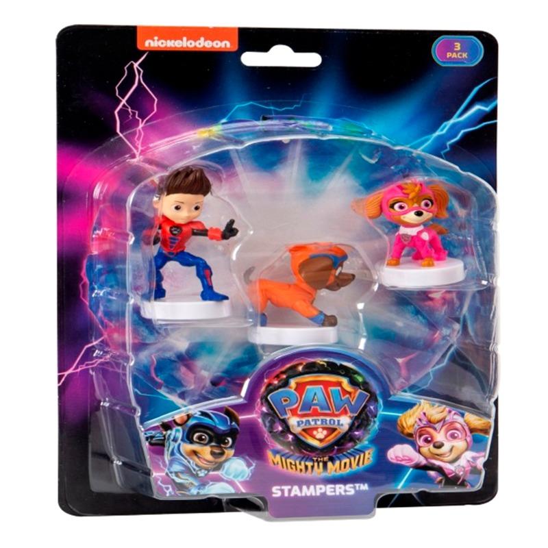 Paw Patrol The Mighty Movie stampers blister 3 Pcs - Pack of 1