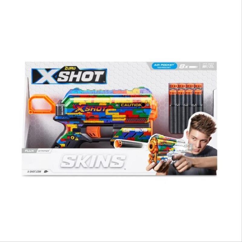 X-Shot Skins Flux Blasters - Striper
