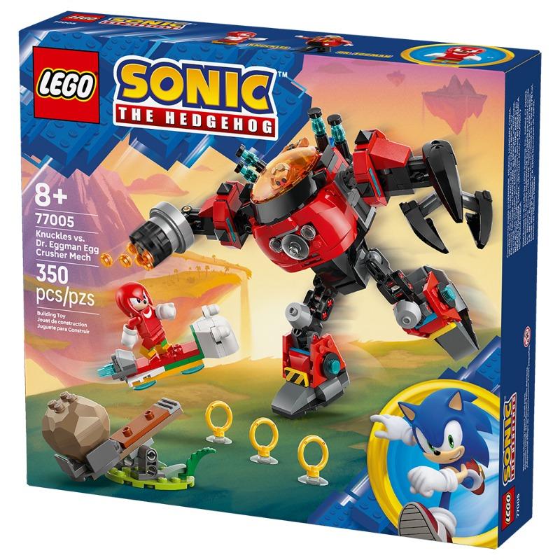 LEGO - Knuckles vs. Dr. Eggman Egg Crusher Mech 77005