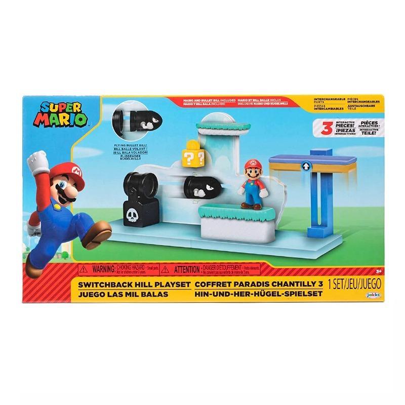 Nintendo Super Mario 2.5 inch Switchback Hill Diorama Playset