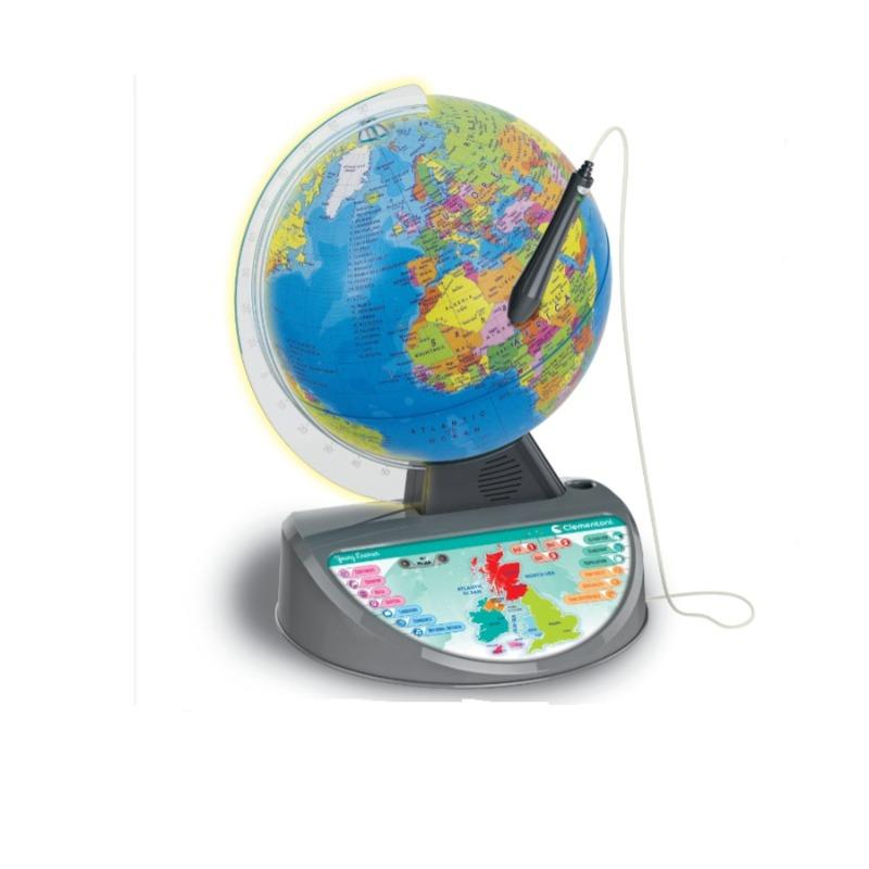 كليمنتوني - كرة أكتشف العالم التعليمية و الترفيهية مع قلم قارئ بصري