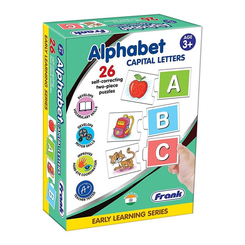 Frank Alphabet Capital Letters Puzzle – 52 Pieces