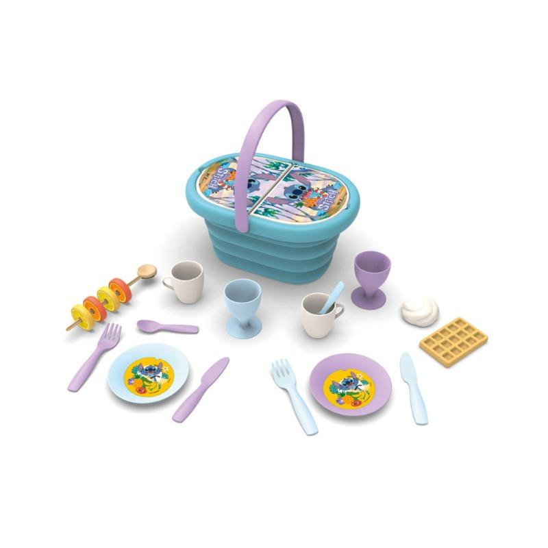 Stitch Picnic Basket – Pink