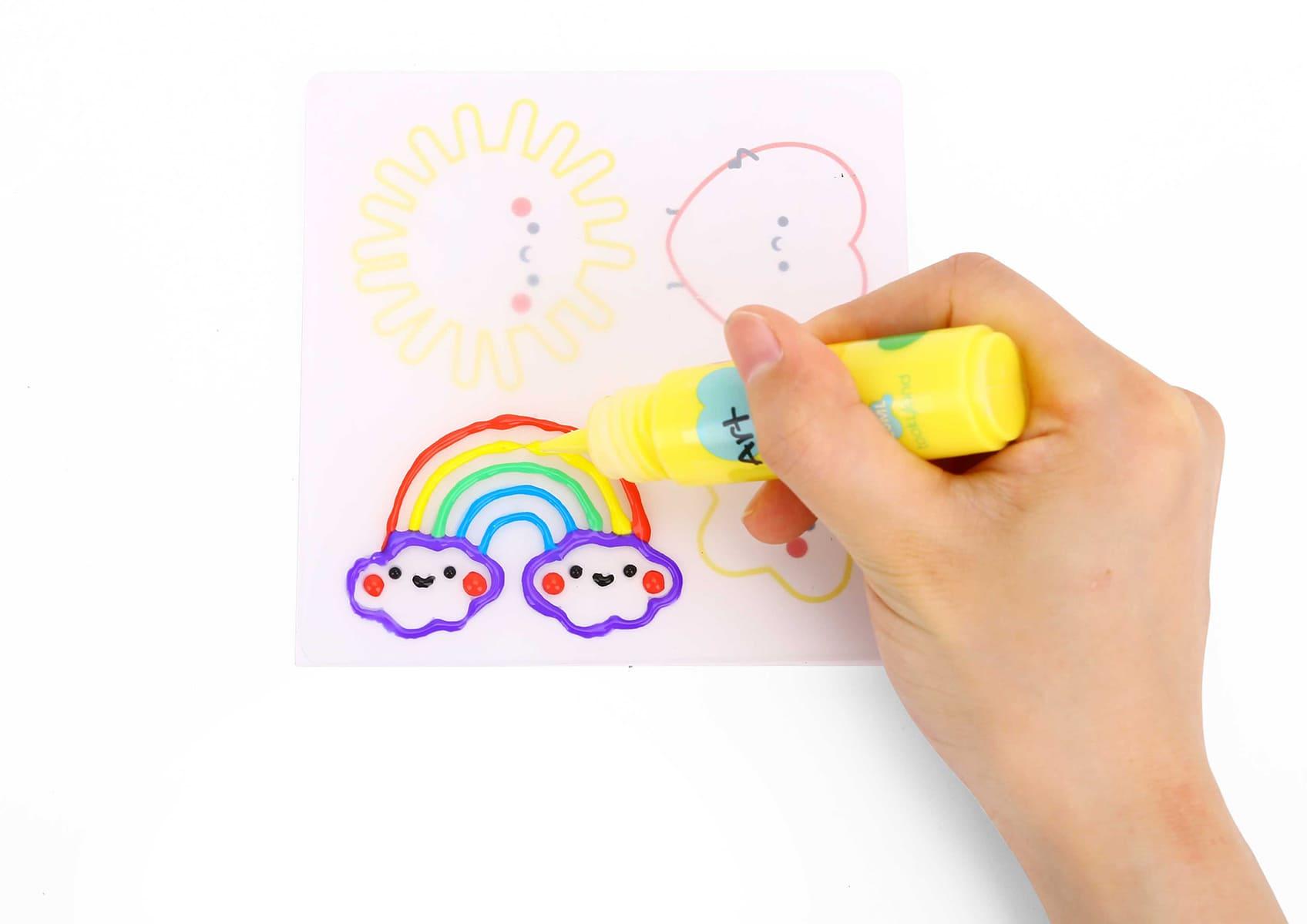 توكي لاند - مجموعة ألوان للنافذة 6 قطع