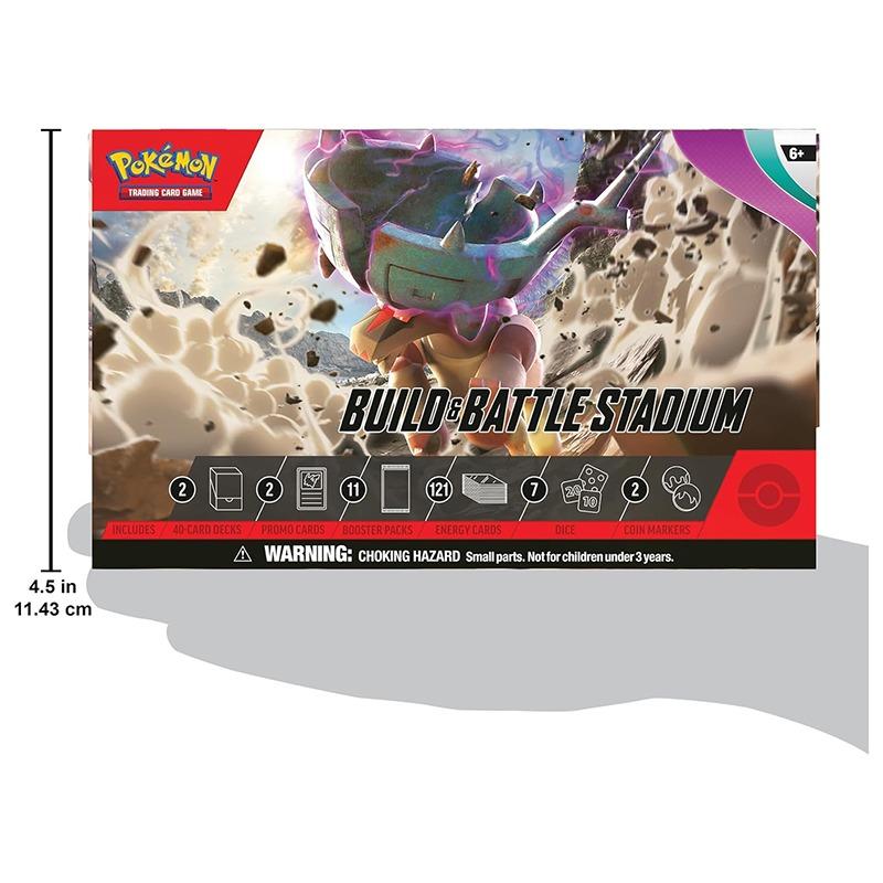بوكيمون تي سي جي - صندوق بناء وملعب معركة سكارليت وفيوليت