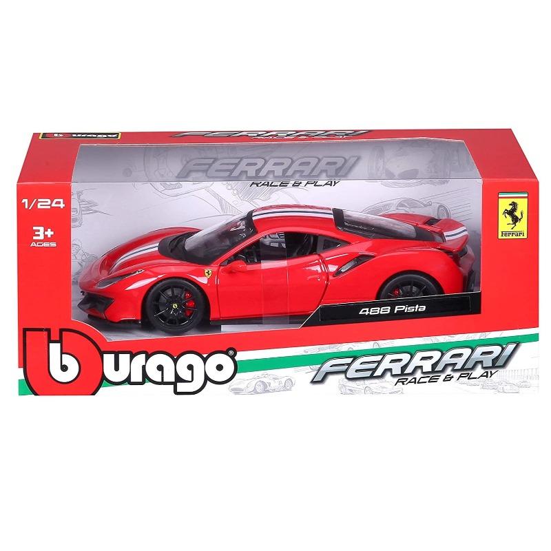 Bburago Ferrari Race And play 488 Pista - Red