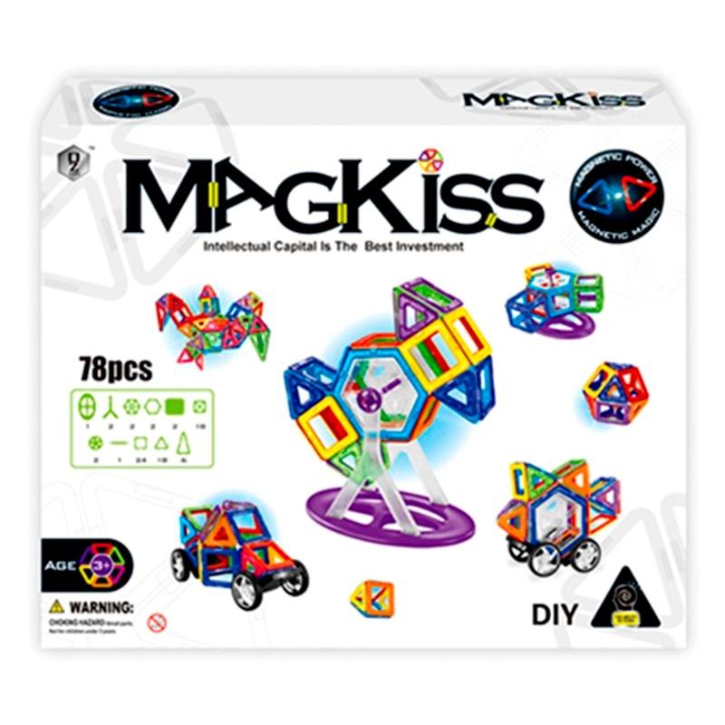 دازي - مجموعة المكعبات المغناطيسية - 78 قطعة