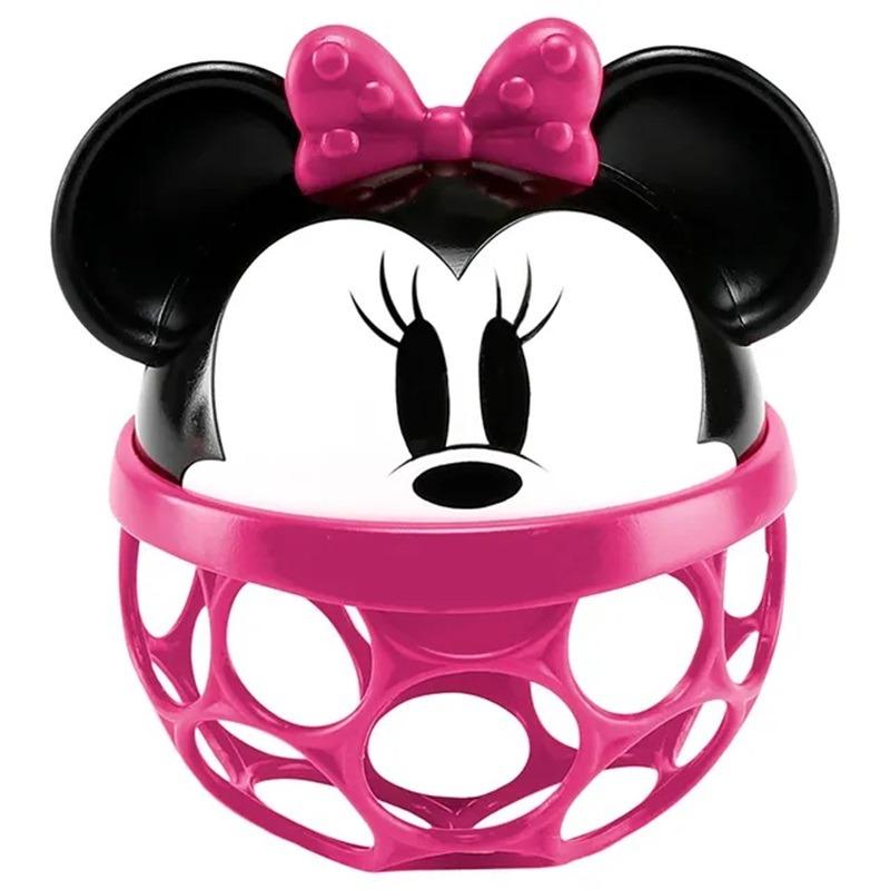 Bright Starts Minnie Oball 3.5 Inch - Pink