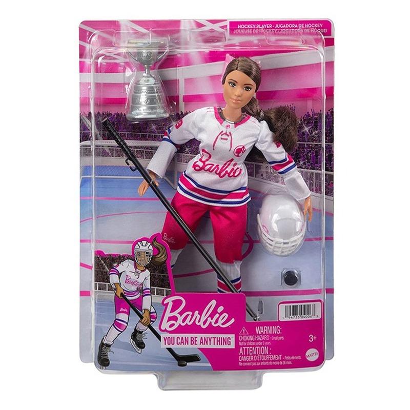 Barbie Sport Hockey Doll In Winter Clothes