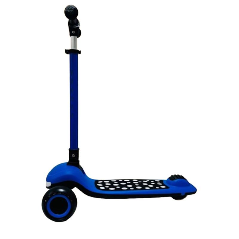 3 wheels Scooter With Lights- Blue