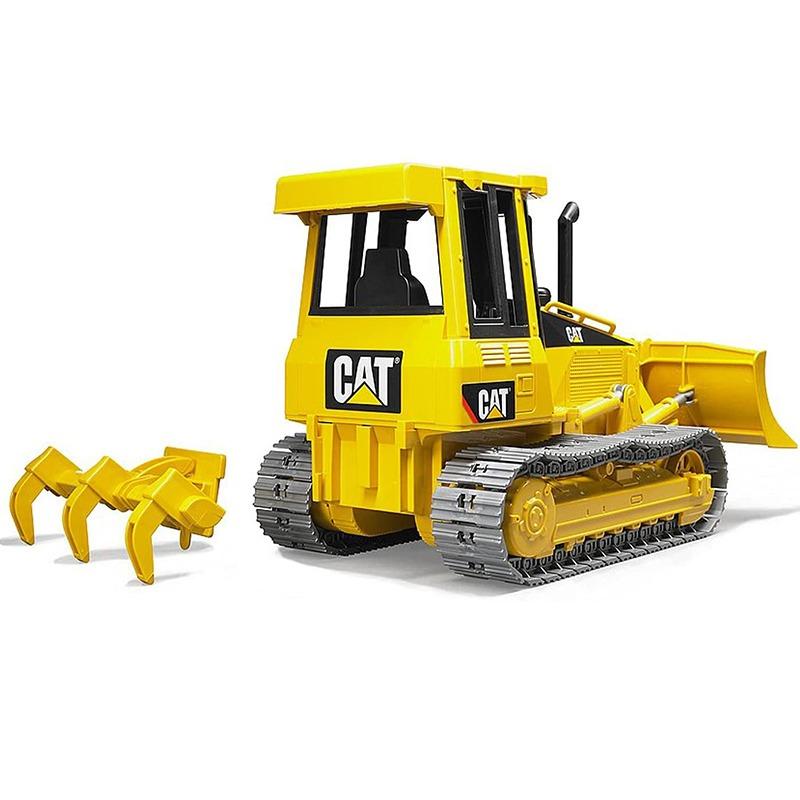 برودر - جرار كاتربيلر بجنزير - أصفر