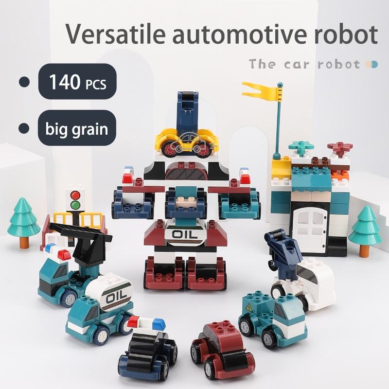 فاريبيل 6 ف 1 مجموعة بناء روبوت متحرك 140 قطعة