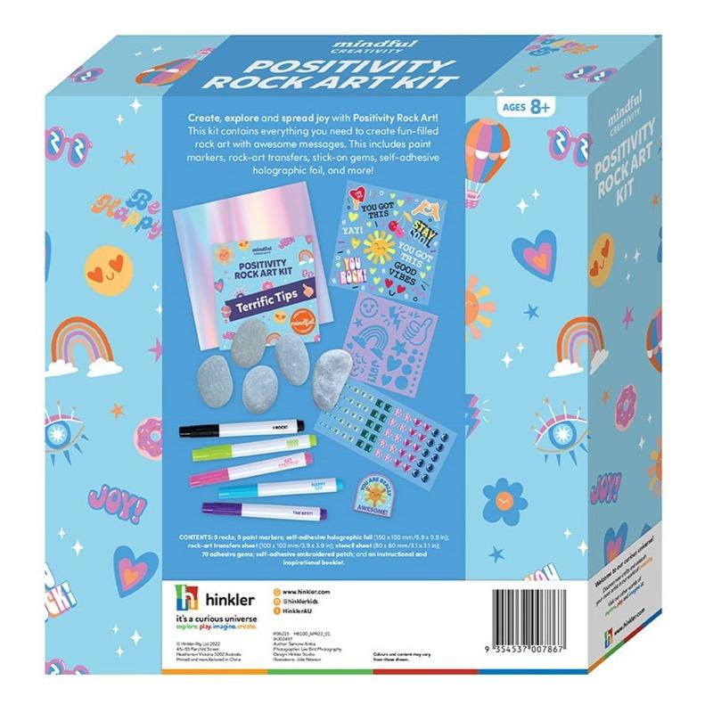 Hinkler Mindful Creativity Positivity Rock Art Kit
