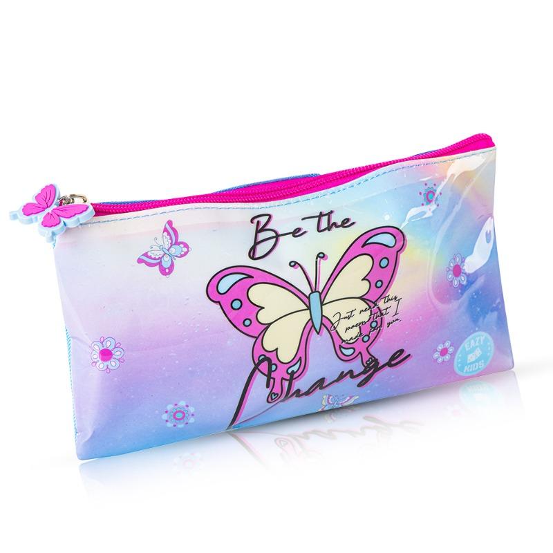 Eazy Kids Set of 5 Trolley 16" School Bag Combo - Butterfly