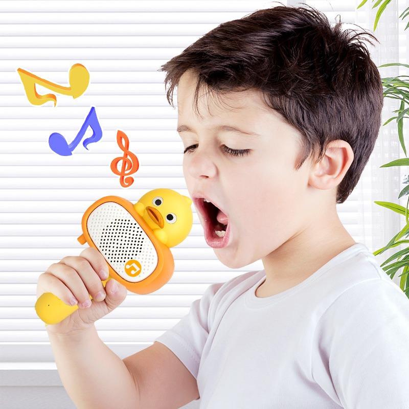 ميكروفون بلوتوث - بطة صفراء