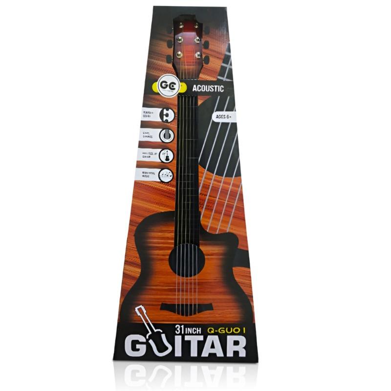 31 inch Acoustic Guitar With Steel Strings