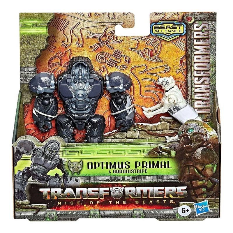 Transformers Rise Of The Beasts Weaponizer Optimus Primal Arrowstripe