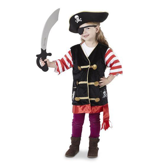 Melissa and Doug Pirate Role Play Costume Set