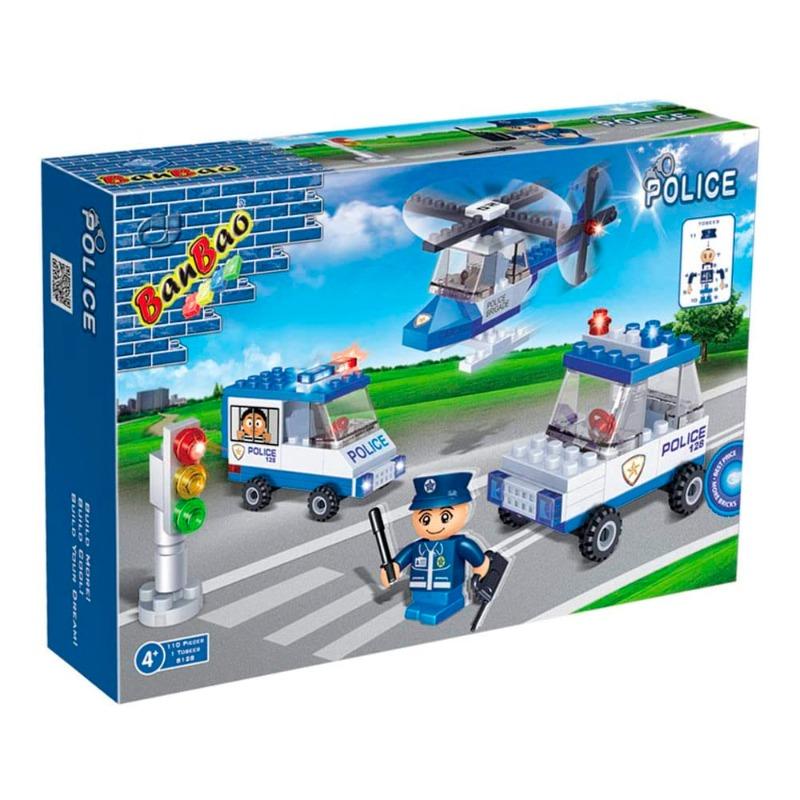 Banbao Police Series - Police Set (110 Pieces)