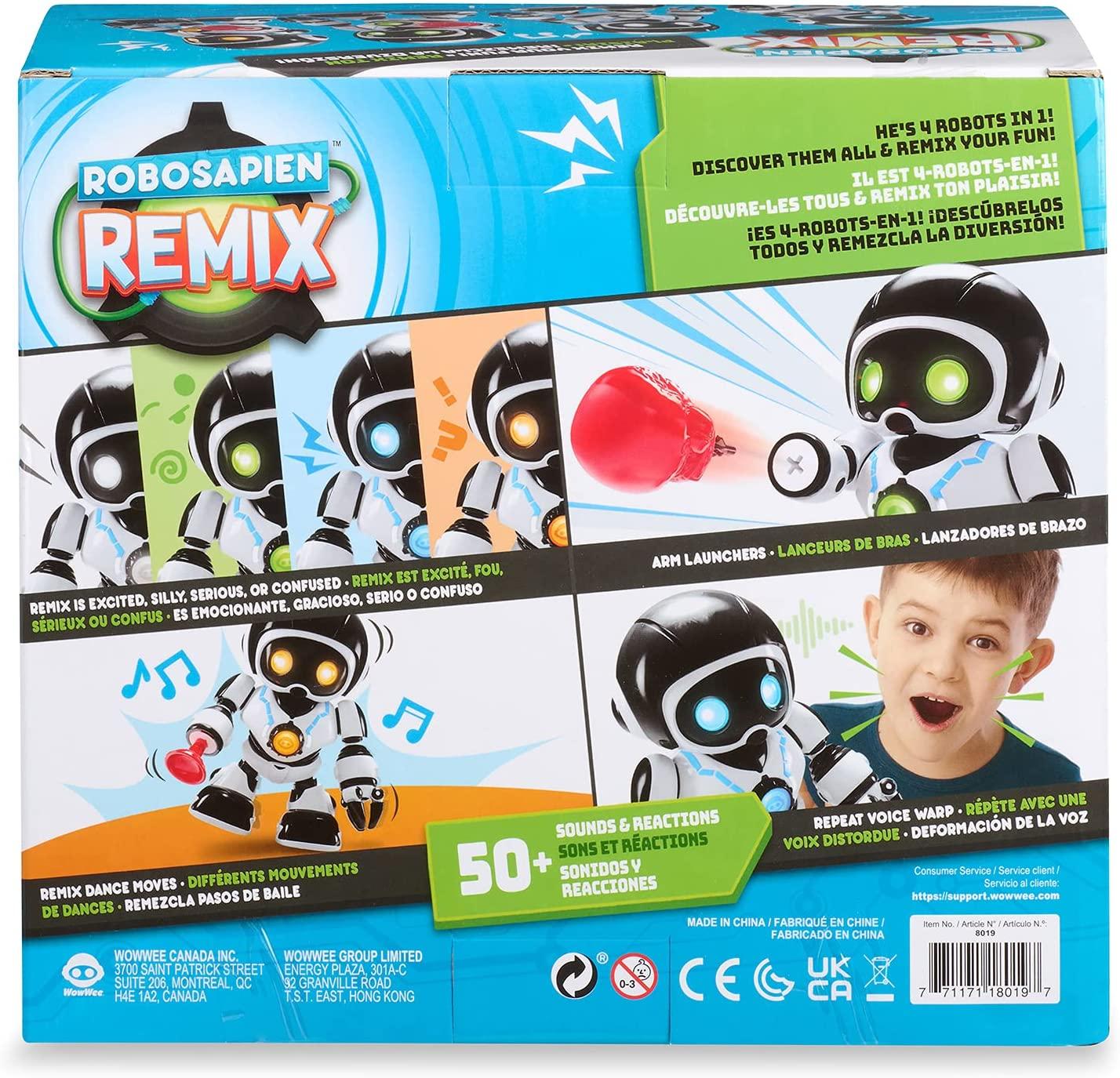 Robosapien Remix 4 In 1 With 4 Arm Launchers
