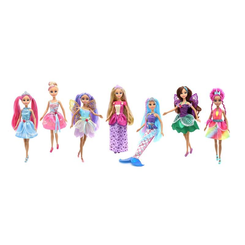 Funville Dreameez Fantasy Dolls Set - 7 Pcs